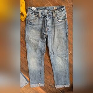 Levi's Light Blue Ankle Jeans